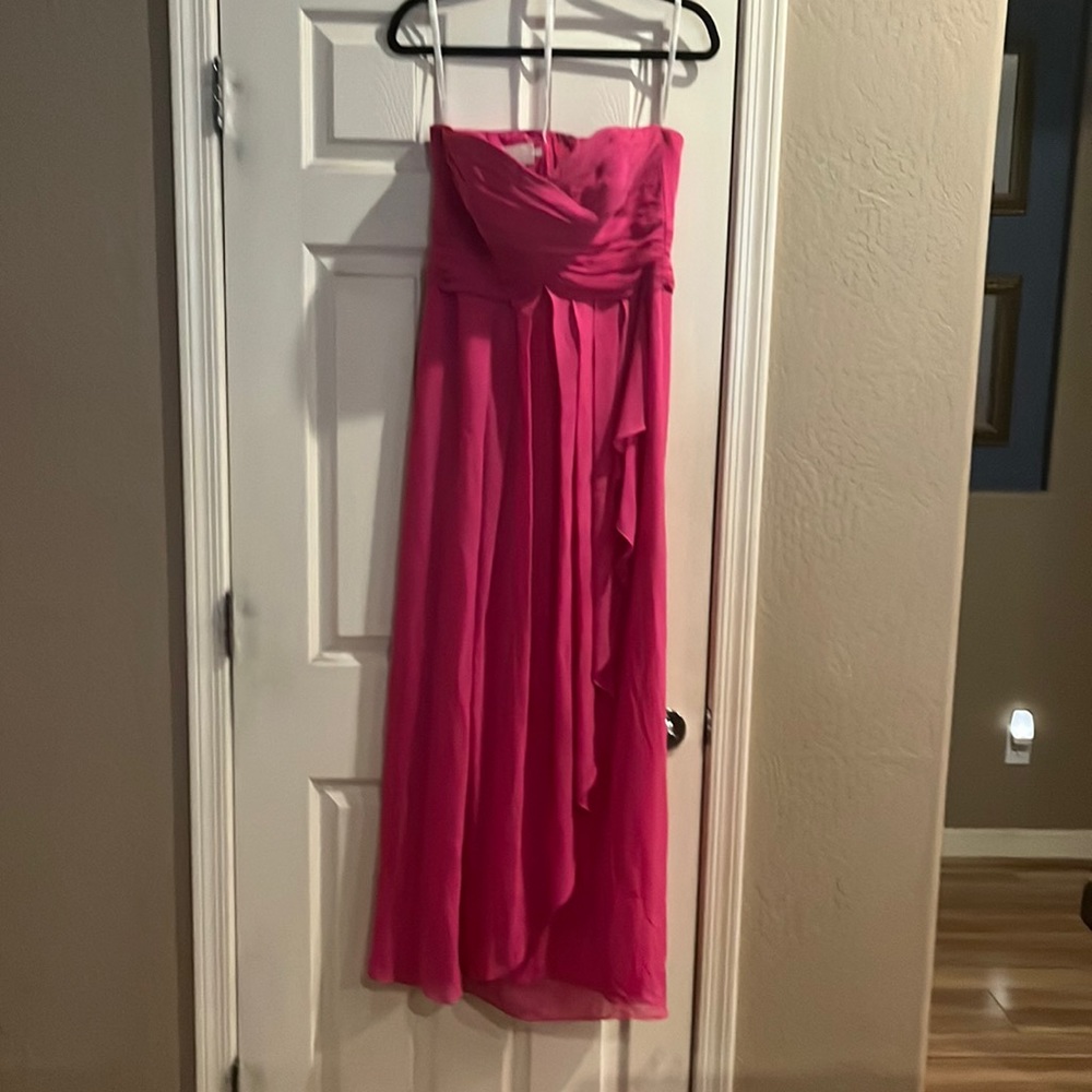 Strapless maxi dress size 6, David’s Bridal